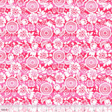 Load image into Gallery viewer, Roxy Pink Fabric, Pucker Up Collection by Maude Asbury For Blend Fabrics