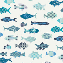 Load image into Gallery viewer, School Of Fish, Catch & Release Collection by Mr. Domestic For Art Gallery Fabrics