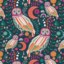 Load image into Gallery viewer, Sova Dayglow Fabric, Lugu Collection by Katarina Rochella For Art Gallery Fabrics,