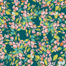 Load image into Gallery viewer, Bougainvillea Evergreen Fabric, Sage Collection by Bari J. For Art Gallery Fabrics