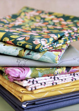 Load image into Gallery viewer, Bougainvillea Evergreen Fabric, Sage Collection by Bari J. For Art Gallery Fabrics