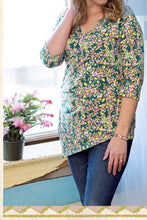 Load image into Gallery viewer, Bougainvillea Evergreen Fabric, Sage Collection by Bari J. For Art Gallery Fabrics