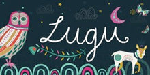 Load image into Gallery viewer, Sova Dayglow Fabric, Lugu Collection by Katarina Rochella For Art Gallery Fabrics,