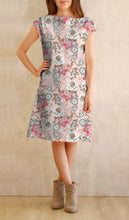 Load image into Gallery viewer, Stretch KNIT Garden Rocket Bachelorette Fabric, Bachelorette Fusions by Bari J, Art Gallery Fabrics