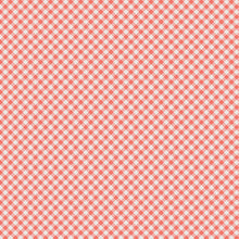 Load image into Gallery viewer, Petits Checks Coral Fabric, Les Petits Collection by Amy Sinibaldi For Art Gallery Fabrics