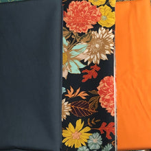 Load image into Gallery viewer, Floral Glow Twilit Fabric, Autumn Vibes Collection by Bonnie Christine For Art Gallery Fabrics