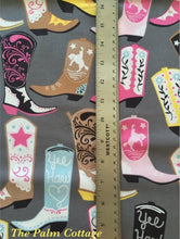 Load image into Gallery viewer, Square Dance Grey Fabric, Lucky Collection by Maude Asbury for Blend Fabrics