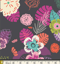 Load image into Gallery viewer, Ocean Floret Storm Fabric, Sirena Collection by Jessica Swift For Art Gallery Fabrics