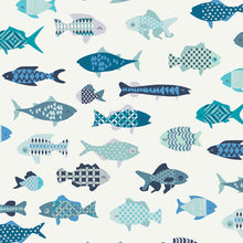 Load image into Gallery viewer, School Of Fish, Catch &amp; Release Collection by Mr. Domestic For Art Gallery Fabrics
