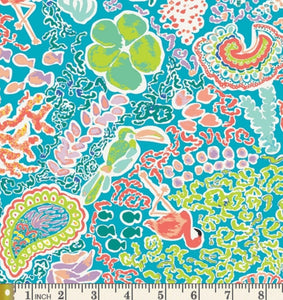Beach Treasures Luminescent Fabric | West Palm Collection by Katie Skoog For Art Gallery Fabrics