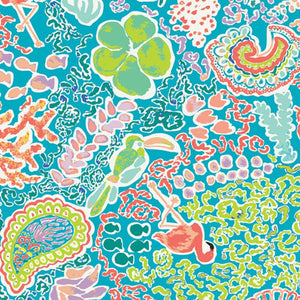 Beach Treasures Luminescent Fabric | West Palm Collection by Katie Skoog For Art Gallery Fabrics
