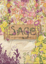 Load image into Gallery viewer, Bougainvillea Evergreen Fabric, Sage Collection by Bari J. For Art Gallery Fabrics
