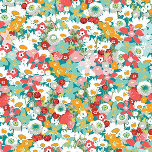 Flowered Medley Fabric, Lavish Collection by Katarina Rochella For Art Gallery Fabrics