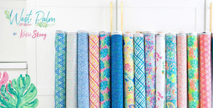 Undercurrents Warm Fabric | West Palm Collection by Katie Skoog For Art Gallery Fabrics