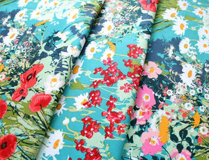 Mother's Garden Rich Fabric, Lavish Collection by Katarina Rochella For Art Gallery Fabrics