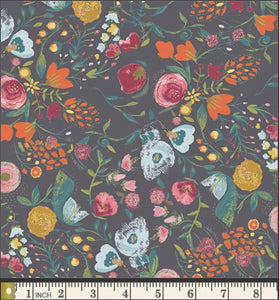 Budquette Nightfall Fabric, Emmy Grace Collection by Bari J For Art Gallery Fabrics