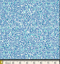 Load image into Gallery viewer, Plash Mosaic Azure Fabric | West Palm Collection by Katie Skoog For Art Gallery Fabrics
