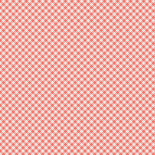 Load image into Gallery viewer, Petits Checks Coral Fabric, Les Petits Collection by Amy Sinibaldi For Art Gallery Fabrics
