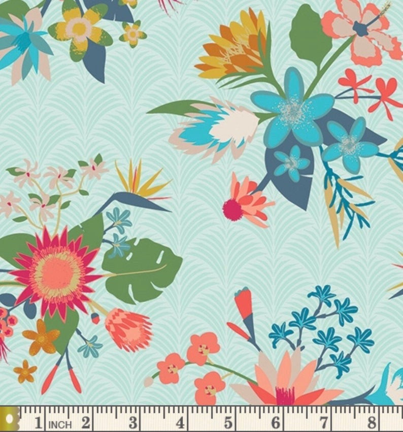 Laki Island Daylight Fabric, Aura Collection by Mr. Domestic For Art Gallery Fabrics