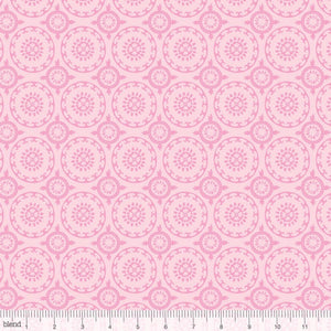 Flower Crown Pink, Flutter & Float Collection by Ana Davis for Blend Fabrics